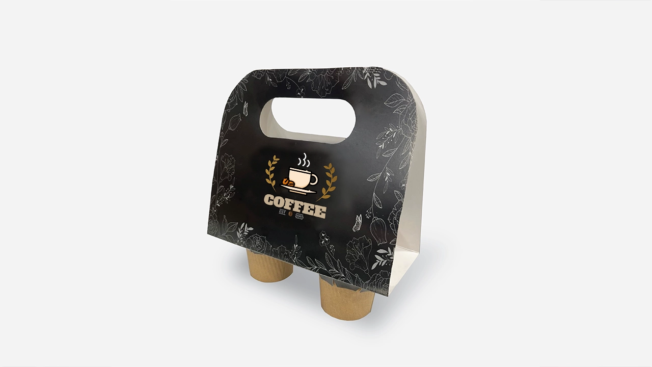 هولدر لیوان 2 تایی دسته دار 4 رنگ